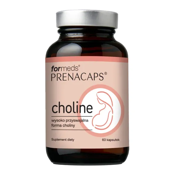 Холин ForMeds Prenacaps Choline 250 мг, для беременных и кормящих, 60 капсул