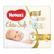 Huggies Elite Soft Newborn 2, pieluchy (4-6 kg), 24 szt.