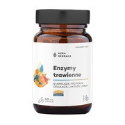 Aura Herbals Enzymy trawienne, DigeZyme, kapsułki, 60 szt.