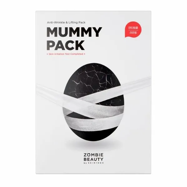 Zombie Beauty Mummy Pack & Activator Kit przeciwzmarszczkowy i liftingujący zestaw masek do twarzy 8 szt. [Skin1004] - Skin1004