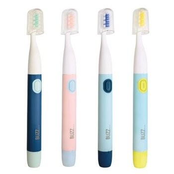 VITAMMY Buzz miętowo-cytrynowa Uniwersalna szczoteczka soniczna z 28 000 mikroruchów, 2 programami szczotkowania