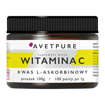 AvetPure Witamina C, proszek, 100 g