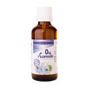 Flos, Olej z czarnuszki, tłoczony na zimno, krople, 50 ml https://azcdn.doz.pl/image/d/product/d3661850-scale-180x180.png
