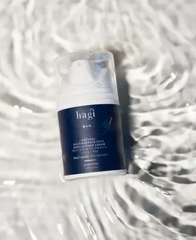 Hagi Men, Multikrem do twarzy, ciała i rąk Ahoj Kapitanie, 50 ml