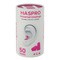 Haspro Tube 50, stopery do uszu, różowe, 50 par