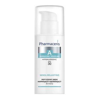 Pharmaceris A Sensi-Relastine, peptydowy krem napinająco-ujędrniający, SPF 30, 50 ml