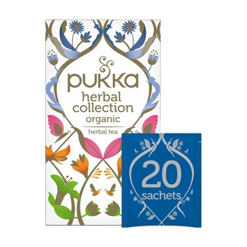 Pukka Bio Herbal Collection, herbata ziołowa, saszetki, 20 szt.