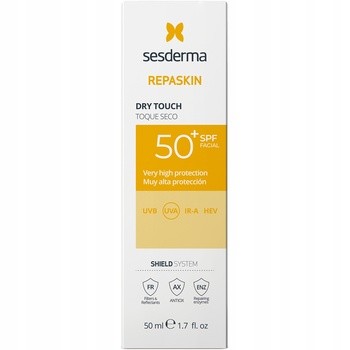 Sesderma Repaskin Dry Touch SPF50+, krem przeciwsłoneczny, 50 ml