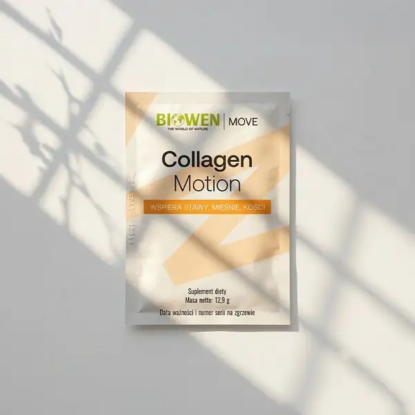 Коллаген Biowen Collagen Motion Peptan B 9000 мг, с глюкозамином и MSM, для суставов, 30 саше — фото 7