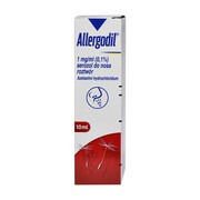 Allergodil, 1 mg/ml (0,1%), aerozol do nosa, 10 ml