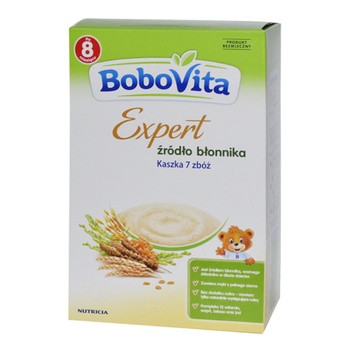 BoboVita, Expert źródło błonnika, kaszka, 7 zbóż, 230 g