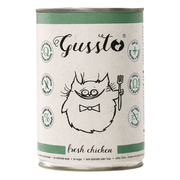 Gussto Fresh Chicken, mokra karma dla kotów, kurczak, 400 g