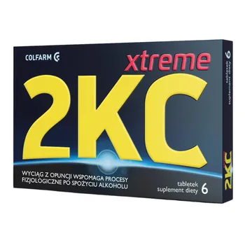 2KC Xtreme elektrolity na kaca 6 tabletek [Colfarm]