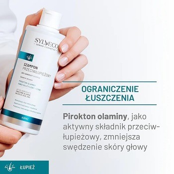 Sylveco Dermo Łupież, szampon przeciwłupieżowy, 300 ml