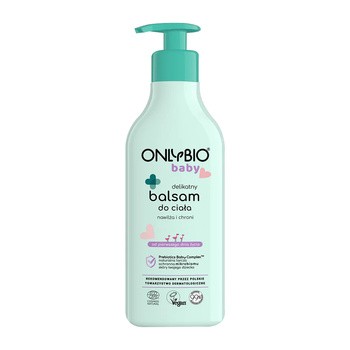 OnlyBio baby, delikatny balsam do ciała od 1. dnia życia, 300 ml