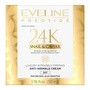 Eveline Cosmetics 24K Snail & Caviar, luksusowy ujędrniający krem przeciwzmarszczkowy na dzień, 50 ml