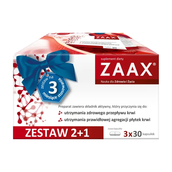 Экстракт томата Reig Jofre Zaax Fruitflow 150 мг, кровообращение, 3 упаковки по 30 капсул