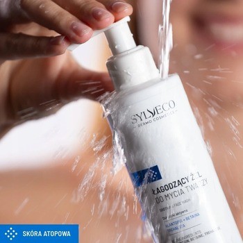 Sylveco Dermo Skóra atopowa, łagodzący żel do mycia twarzy, 200 ml