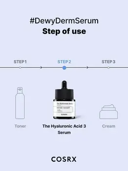 Cosrx, The Hyaluronic Acid 3, serum z 3% kwasem  hialuronowym, 20 ml