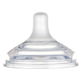 Canpol babies, antykolkowy smoczek dwustrefowy Natural Shape, 12m+, 2 szt.