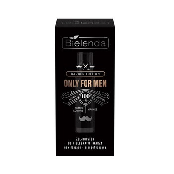 Bielenda Only For Men, żel-booster nawilżająco-energetyzujący, 30 ml