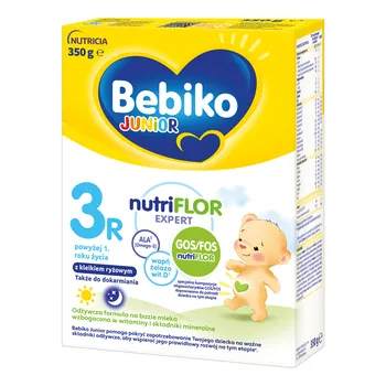 Bebiko Junior 3R NUTRIflor Expert mleko modyfikowane z kleikiem ryżowym 350g [NUTRICIA]