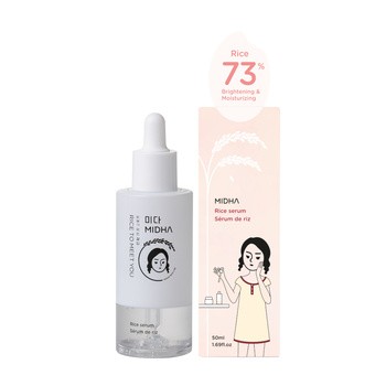 Midha Rice Serum, serum do twarzy z ryżem, 50 ml