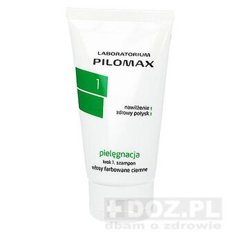 WAX ang Pilomax Pielęgnacja (krok 1), szampon do włosów farbowanych, ciemnych, 70ml