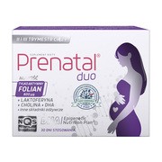 Prenatal Duo, II i III trymestr ciąży, kapsułki, 30 szt. Classic + 60 szt. DHA https://azcdn.doz.pl/image/d/product/f38f2187-scale-180x180.png