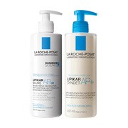 Zestaw La Roche-Posay Lipikar, Baume AP+M, balsam regenerujący, 400 ml + Syndet AP+, krem myjący uzupełniający poziom lipidów, przeciw podrażnieniom skóry, 400 ml https://azcdn.doz.pl/image/d/product/6b12437a-scale-180x180.png