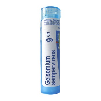 Boiron Gelsemium sempervirens, 9CH, granulki, 4g