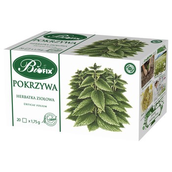 Bifix, Pokrzywa, herbatka ziołowa, 1,75 g, 20 szt.