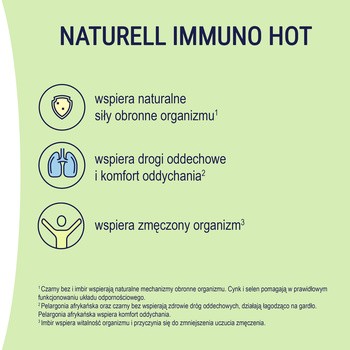 Naturell Immuno HOT, proszek w saszetkach, 10 g, 10 szt.