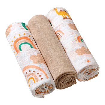 BabyOno, pieluchy muślinowe 100% bawełna, 3 szt.