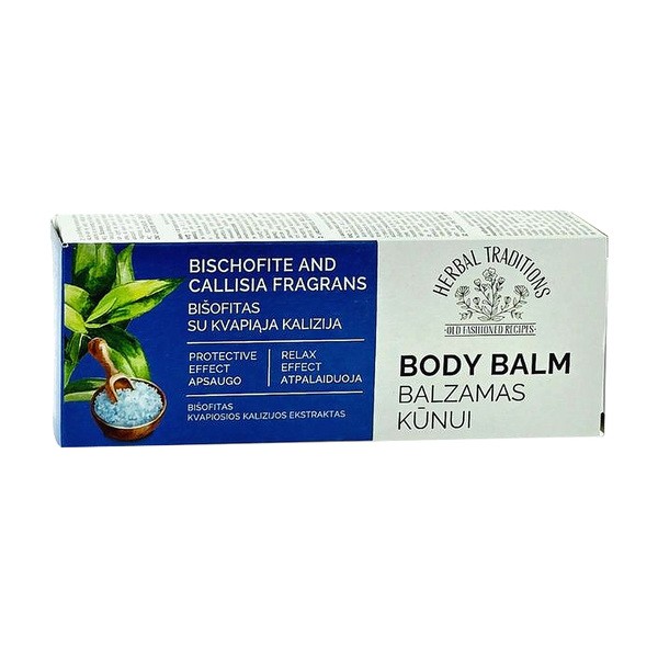 Herbal Traditions Herbal Tradition Body Balm, balsam do ciała Biszofit ze złotym wąsem, 75 ml — Inhaltsstoffe und Bewertung
