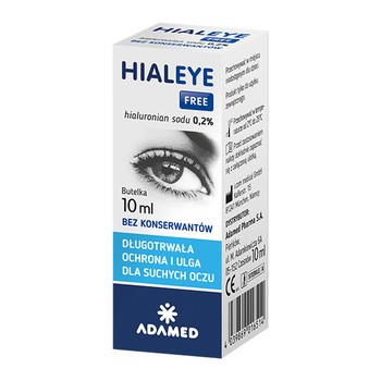 Hialeye Free 0,2%, 10 ml