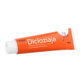 Zestaw 3x Dicloziaja, 11,6 mg/g, żel, 100 g