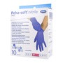 Rękawice Peha-Soft Nitrile Fino, bezpudrowe, diagnostyczne, rozmiar M, 10 szt.