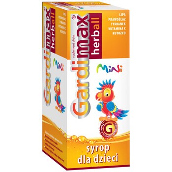 Gardimax herball Mini, syrop dla dzieci, 110 ml