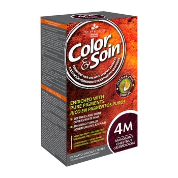 Color&Soin, farba do włosów, mahoniowy kasztan (4M), 135ml