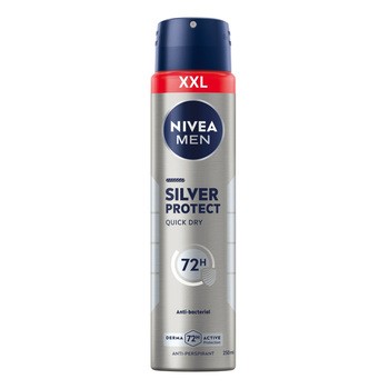 Nivea Men Silver Protect, antyperspirant w sprayu, 250 ml