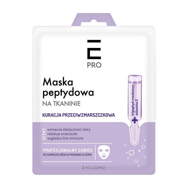 Enilome Enilome Pro, maska peptydowa na tkaninie, 23 ml — Składniki i ocena