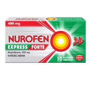 Nurofen Express Forte, 400 mg, kapsułki miękkie, 10 szt.