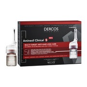 alt Vichy Dercos Aminexil Clinical 5, kuracja przeciw wypadaniu włosów dla mężczyzn, 6 ml, 21 ampułek