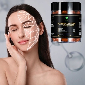 Lanco Nutritions Marine Collagen Luxury, żelki, smak pomarańczowy, 100 szt.