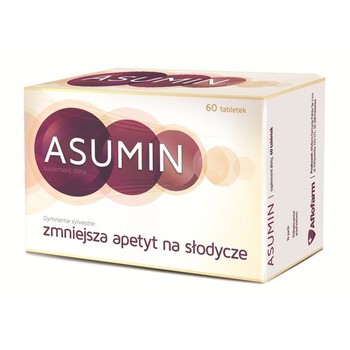Asumin, tabletki powlekane, 60 szt
