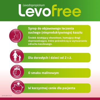 Levofree, 6 mg/ml, roztwór doustny, 120 ml
