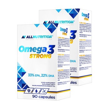 Zestaw 2x Allnutrition Omega 3 Strong