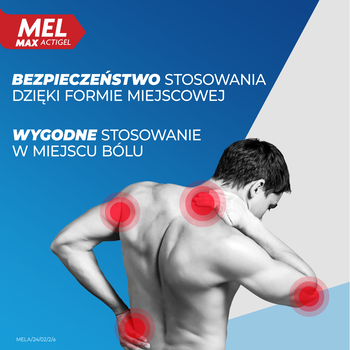 Mel Max Actigel, 20 mg/g, żel, 100 g