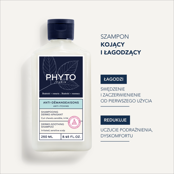 Phyto Anti-Demangeaisons, szampon łagodzący, 250 ml